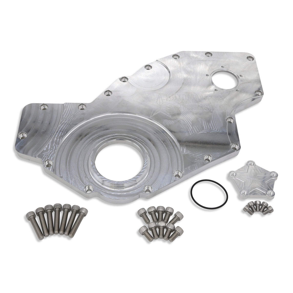 Smeding Diesel Billet Timing Cover for 5.9L/6.7L Cummins 03-24